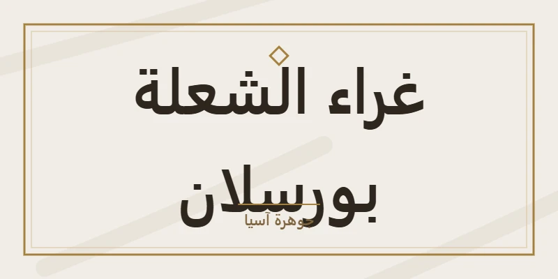 غراء الشعلة بورسلان